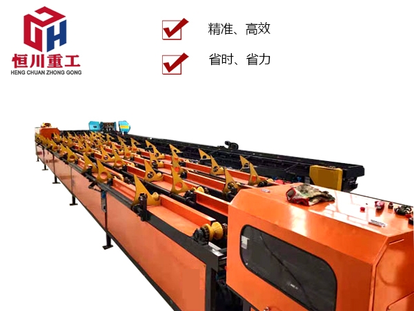 數控鋸切套絲打磨生產線